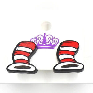 CAT in the hat earrings